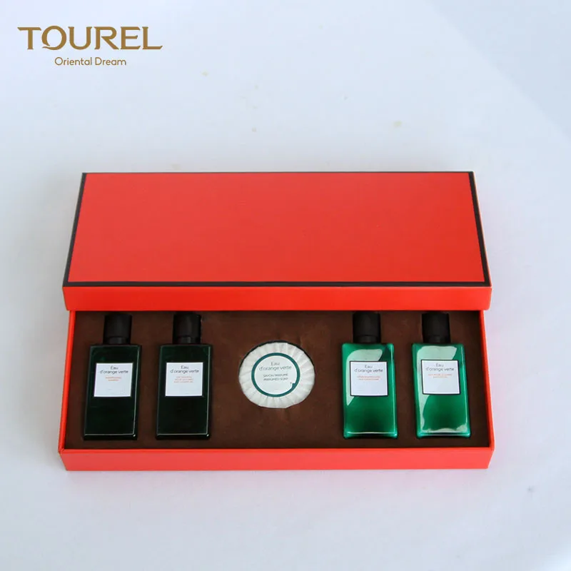 Fournitures hôtelières en gros, ensemble d'articles de toilette pour chambre d'hôtel, liste d'accessoires hôteliers à prix compétitifs