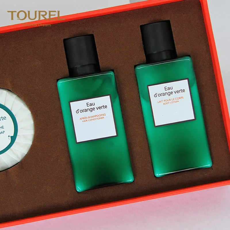 Fournitures hôtelières en gros, ensemble d'articles de toilette pour chambre d'hôtel, liste d'accessoires hôteliers à prix compétitifs