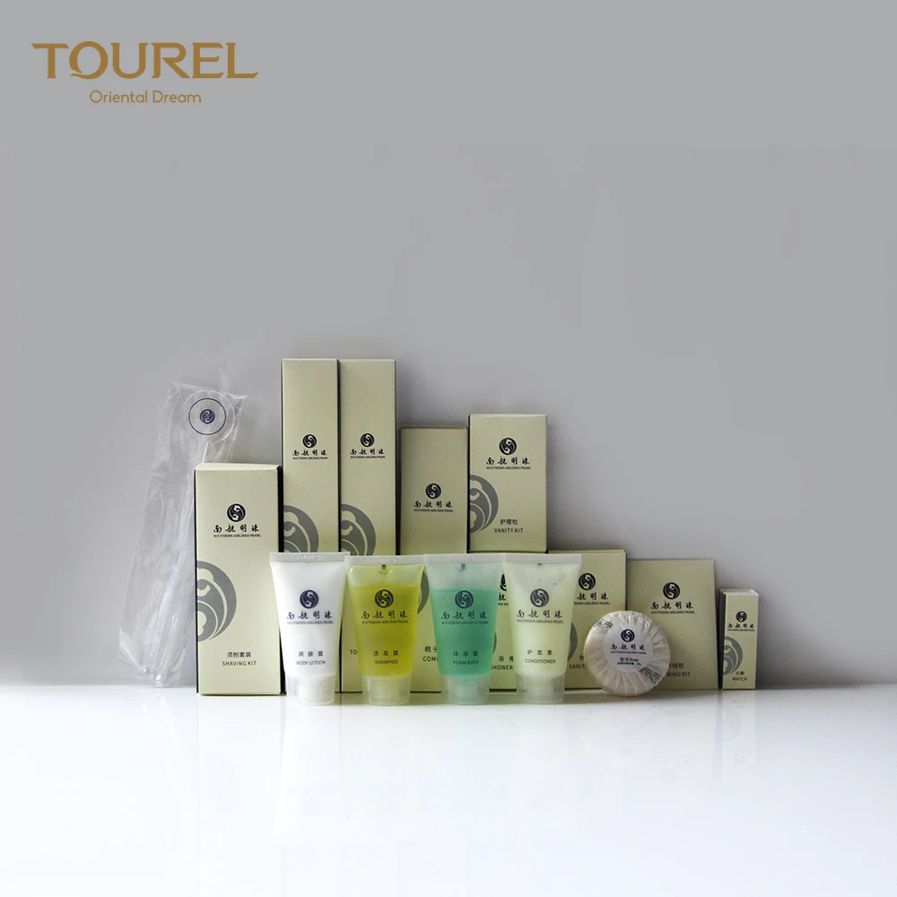 ชุดอุปกรณ์อาบน้ำโรงแรมเชอราตันสุดหรู ชุดอุปกรณ์สำหรับแขกโรงแรมท่องเที่ยว