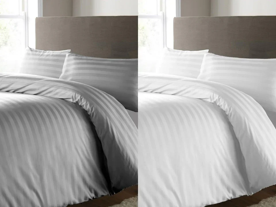 Hot New Striped Bed Sheet Set High Quality Woven Low Price 4-piece Hotel Bedding From China Manufacturer