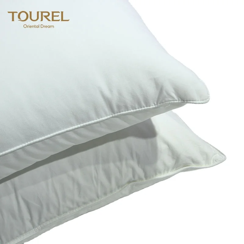 Wholesale Bed Pillow Supplier Cheap White Polyester Microfiber Filling Pillow For Hotel/hospital/home