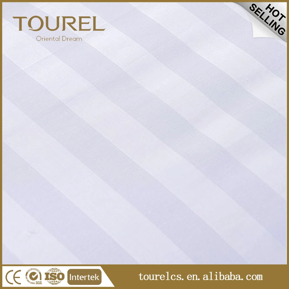 Trade Assurance Wholesale Cotton Woven Plain 300tc Hotel Bedding Linen Set With Custom Logo