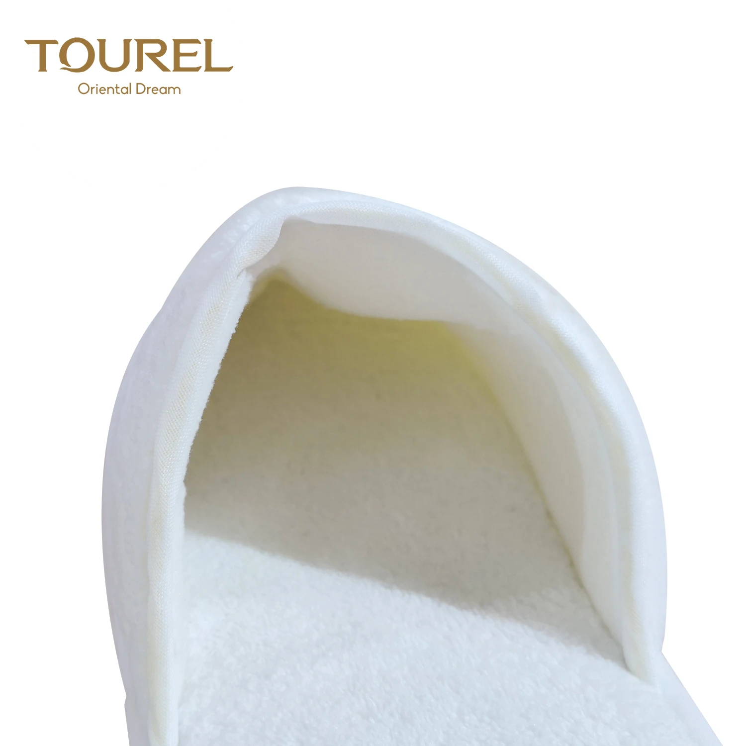 Chaussons d'hôtel jetables en molleton corail personnalisables de Yangzhou avec logo brodé