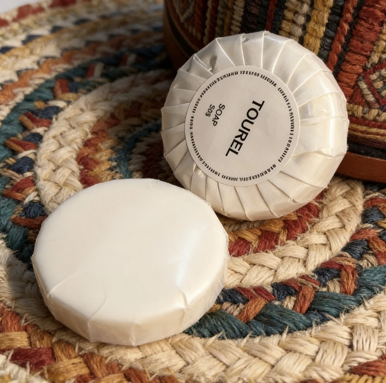 Savon de bain certifié écologique 20g Savon de luxe pour hôtel avec logo d'hôtel personnalisé