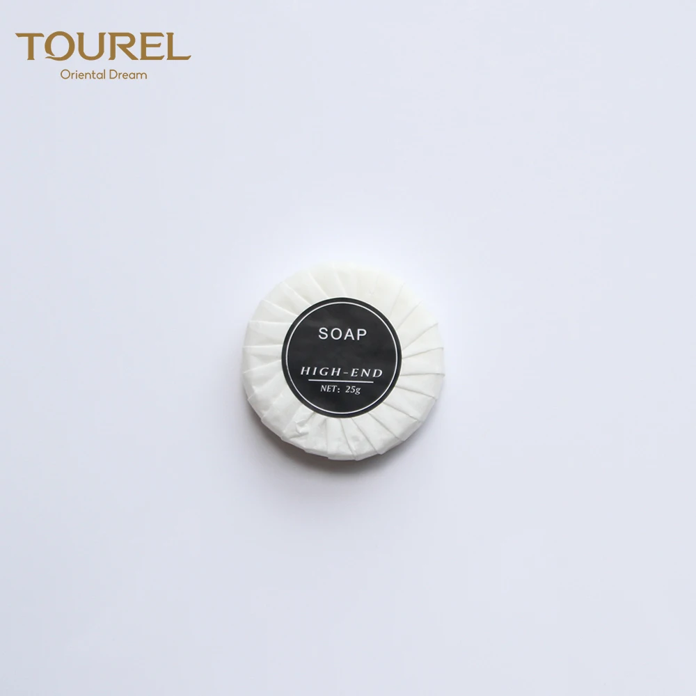 Savon de bain certifié écologique 20g Savon de luxe pour hôtel avec logo d'hôtel personnalisé