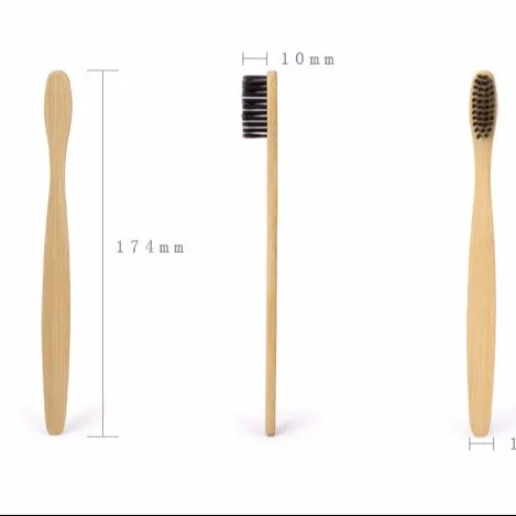 100% Biodegradable Natural Bamboo Toothbrush Hot Sell In Ebay Alibaba