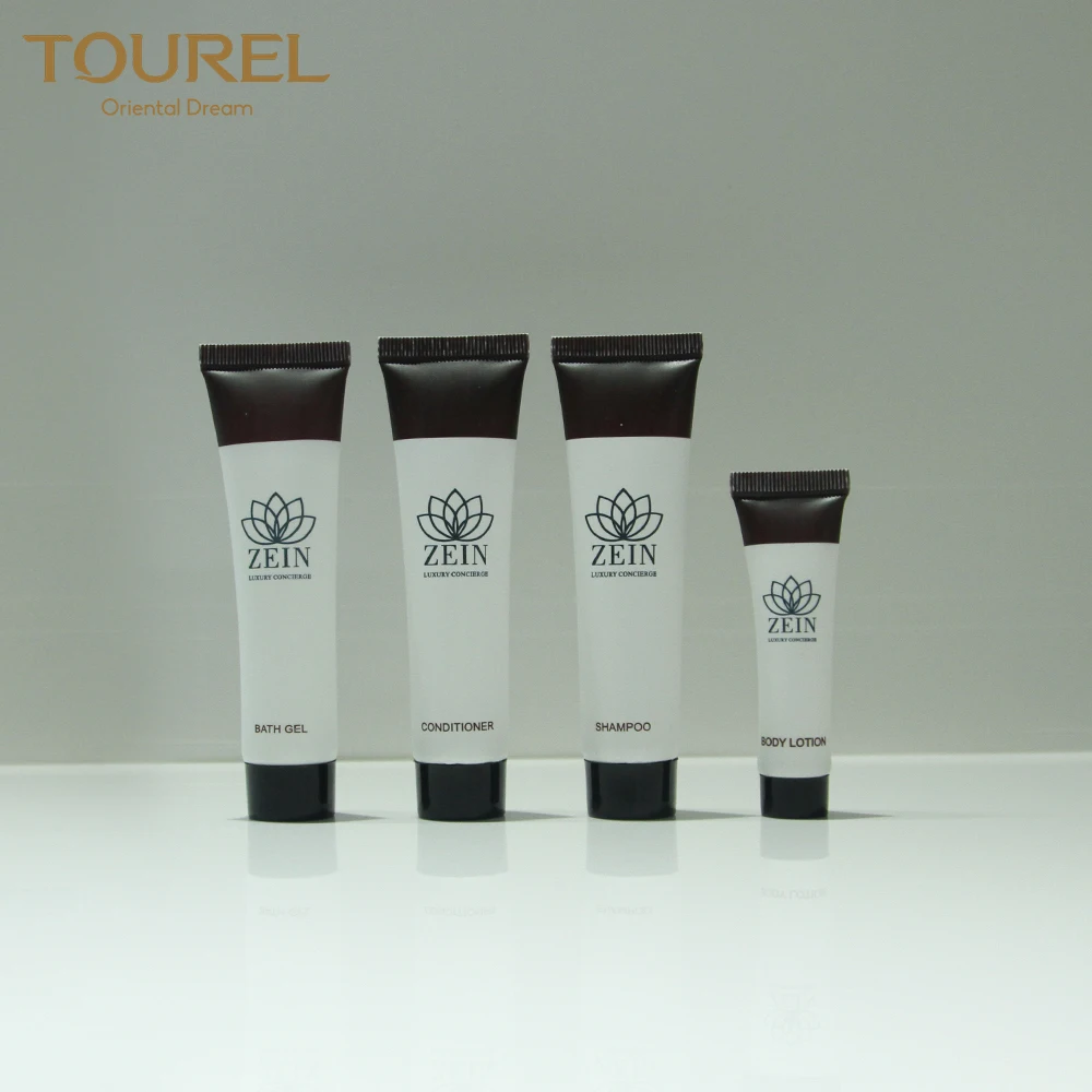 Ensemble de shampoing pour hôtel Gel douche Après-shampoing Lotion pour le corps Shampoing pour cheveux