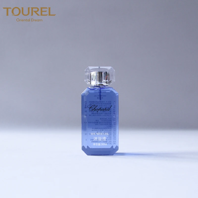 Shampooing en gros, gel douche, après-shampooing, lotion pour le corps et articles de toilette cosmétiques pour hôtels et voyages