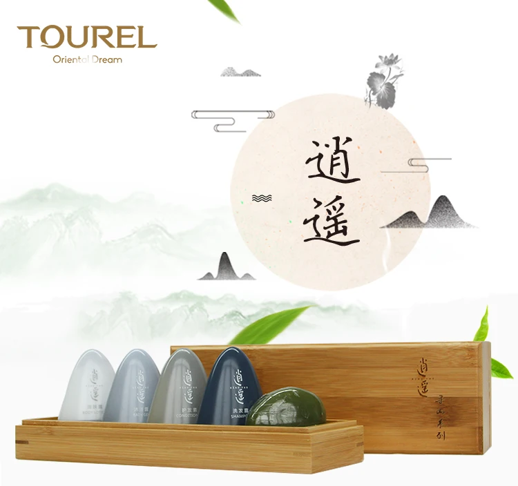 Wholesale Professional Eco-friendly Hotel Amenities Set 5 Star Luxury Biodegradable Supplies
