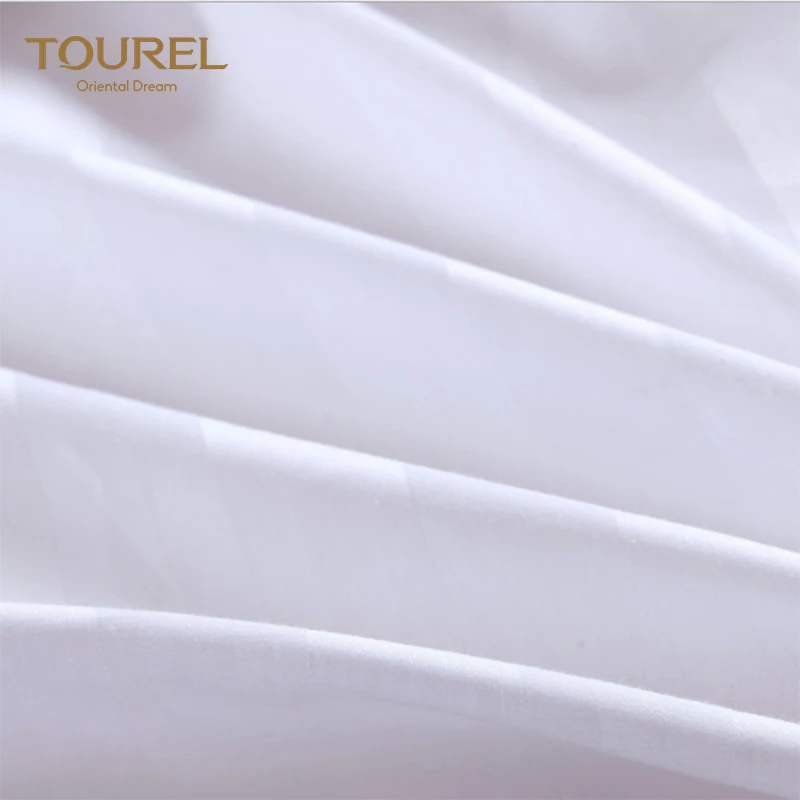 Draps de lit 100 % coton pour hôtel de luxe 4-5 étoiles