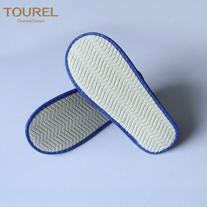Chaussons de massage pour enfants d'hôtel en coton personnalisés, pas chers, de luxe et de haute qualité pour femme, à bas prix