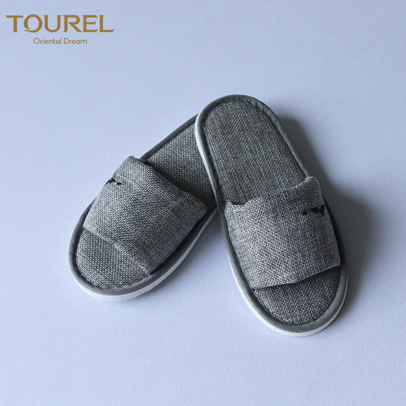 Chaussons de massage pour enfants d'hôtel en coton personnalisés, pas chers, de luxe et de haute qualité pour femme, à bas prix