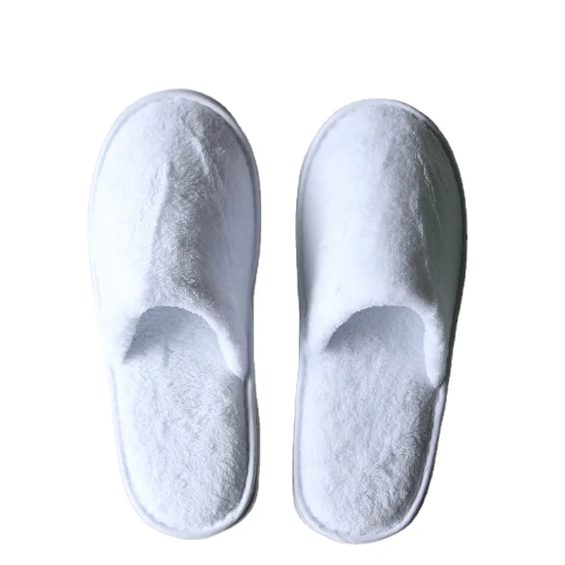 Luxury High Quality Cotton Cheap Wholesale Custom New Model Lady Indoor Anti-slip Sole Hotel Spa Slippers Customized Color Logo