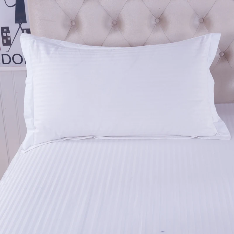 Hilton Bedding Comforter Cover 60s 100% Cotton Egyptian 1/3 Cm Striped Pattern Simple Woven 300tc 4-piece Eco-friendly Cheap Bed