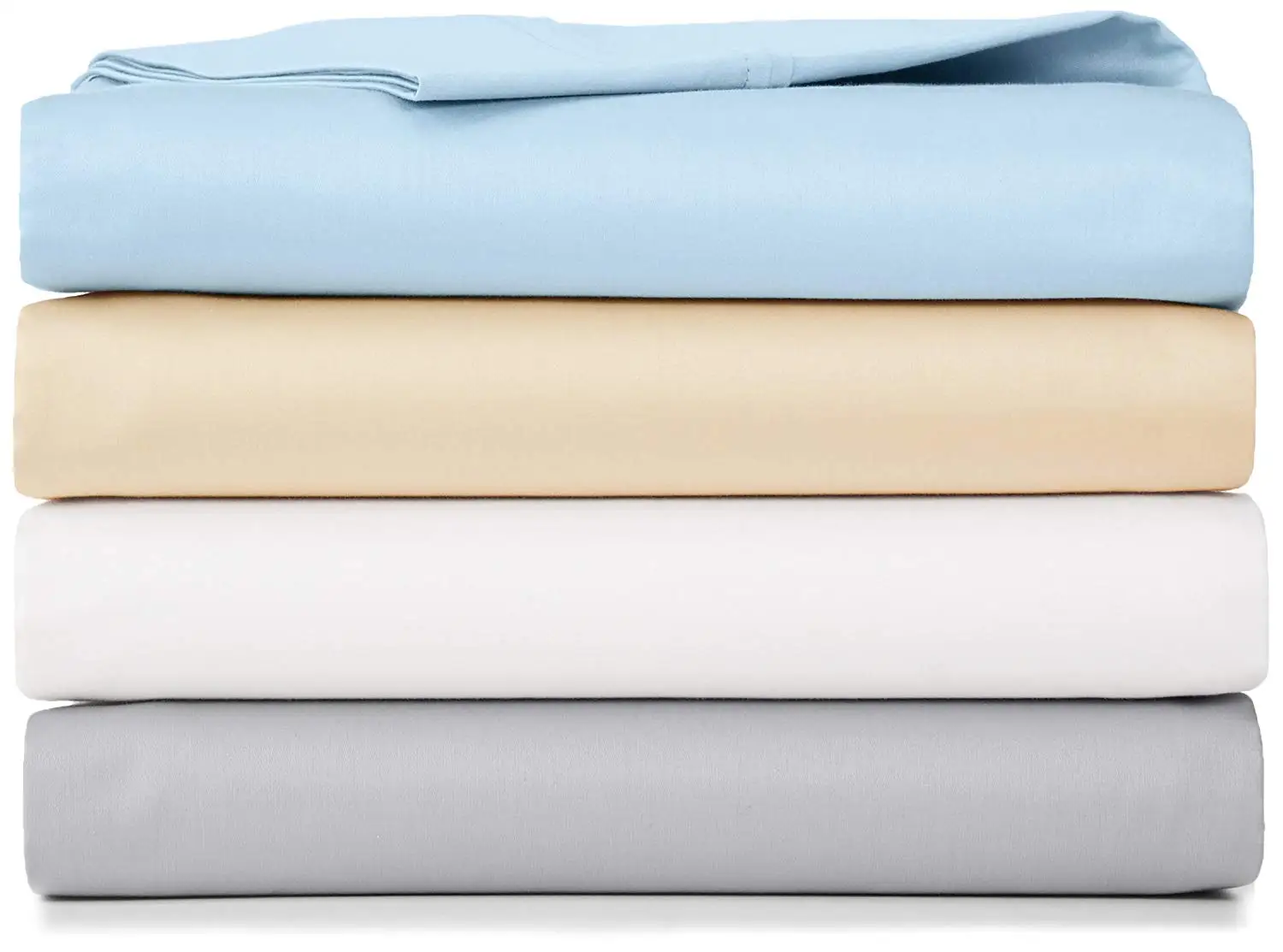 Juego de Ropa de Cama Queen de Lujo de Alta Calidad y Grado Superior, Estampado Liso, Blanco, 100% Algodón, Sábana de Hotel de Lino, 300tc, Personalizado para Bodas