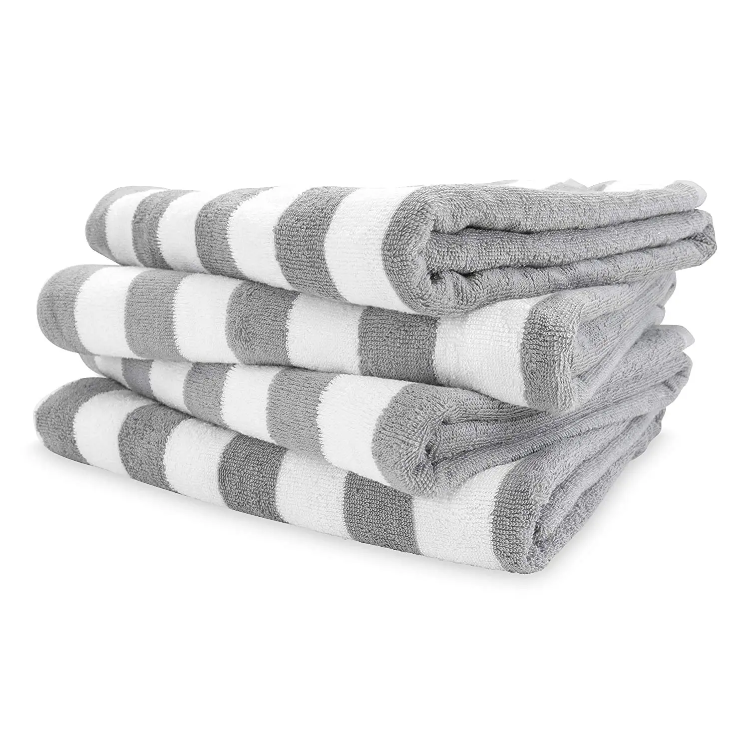 Serviette de plage en coton rayé, grande taille, qualité hôtel, douce, fraîche, résistante au sable, avec logo personnalisé, très vendue