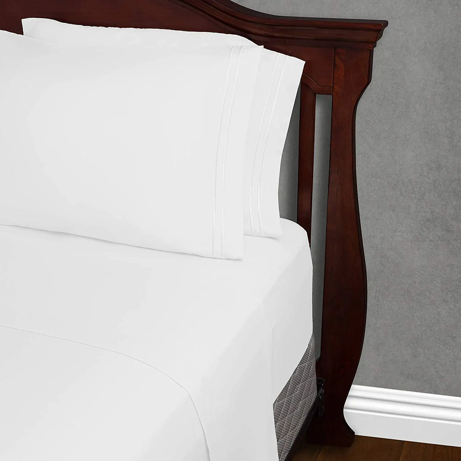 High Thread Count Fabric King Size Custom Made Egyptian Cotton Sheets China Market Weighted Hotel Bed Wholesale Bed Sheet