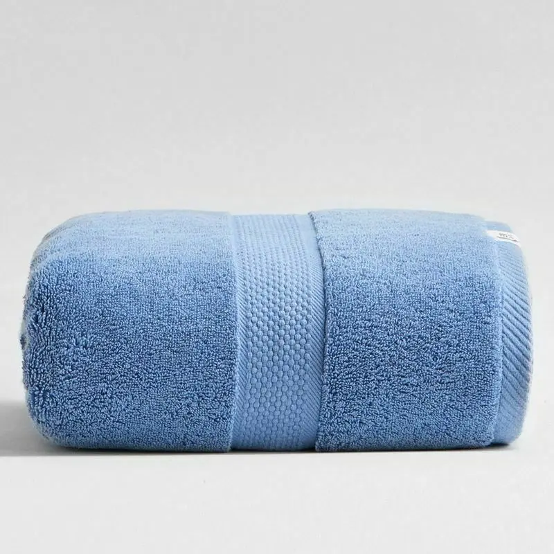 Serviettes Pures Hôtel 21 Service OEM Égyptien 100% Coton Bain Surdimensionnées Plage Personnalisées Tissées Vente en Gros Jetables Comprimées Unies