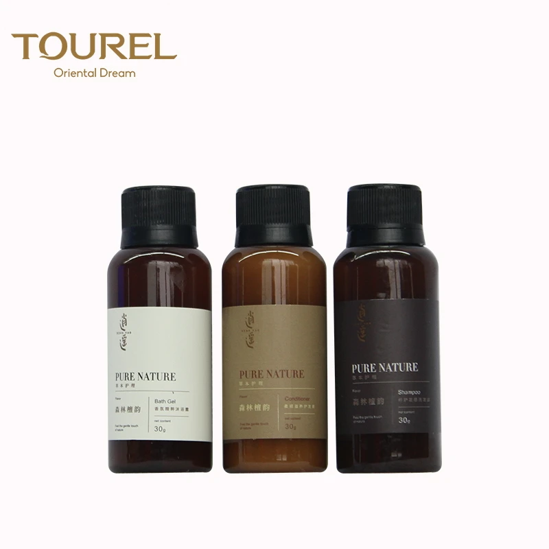 Articles de toilette d'hôtel biologiques bon marché, produits de toilette écologiques biodégradables pour chambres d'hôtes, liste et ensemble de fournitures d'agréments